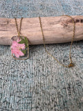 Tropical Tansy Gold Necklace