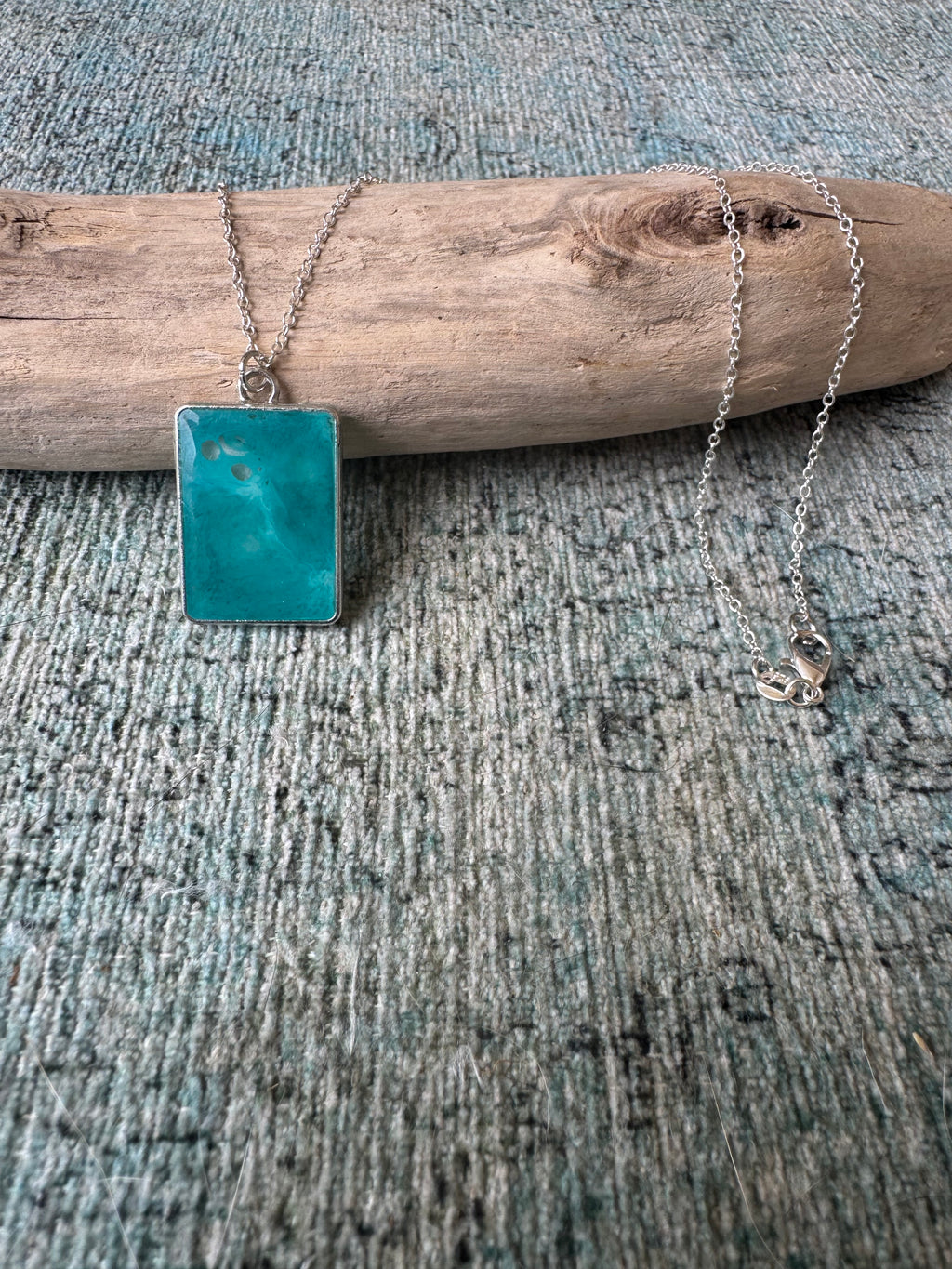 Icy Waters Silver Necklace