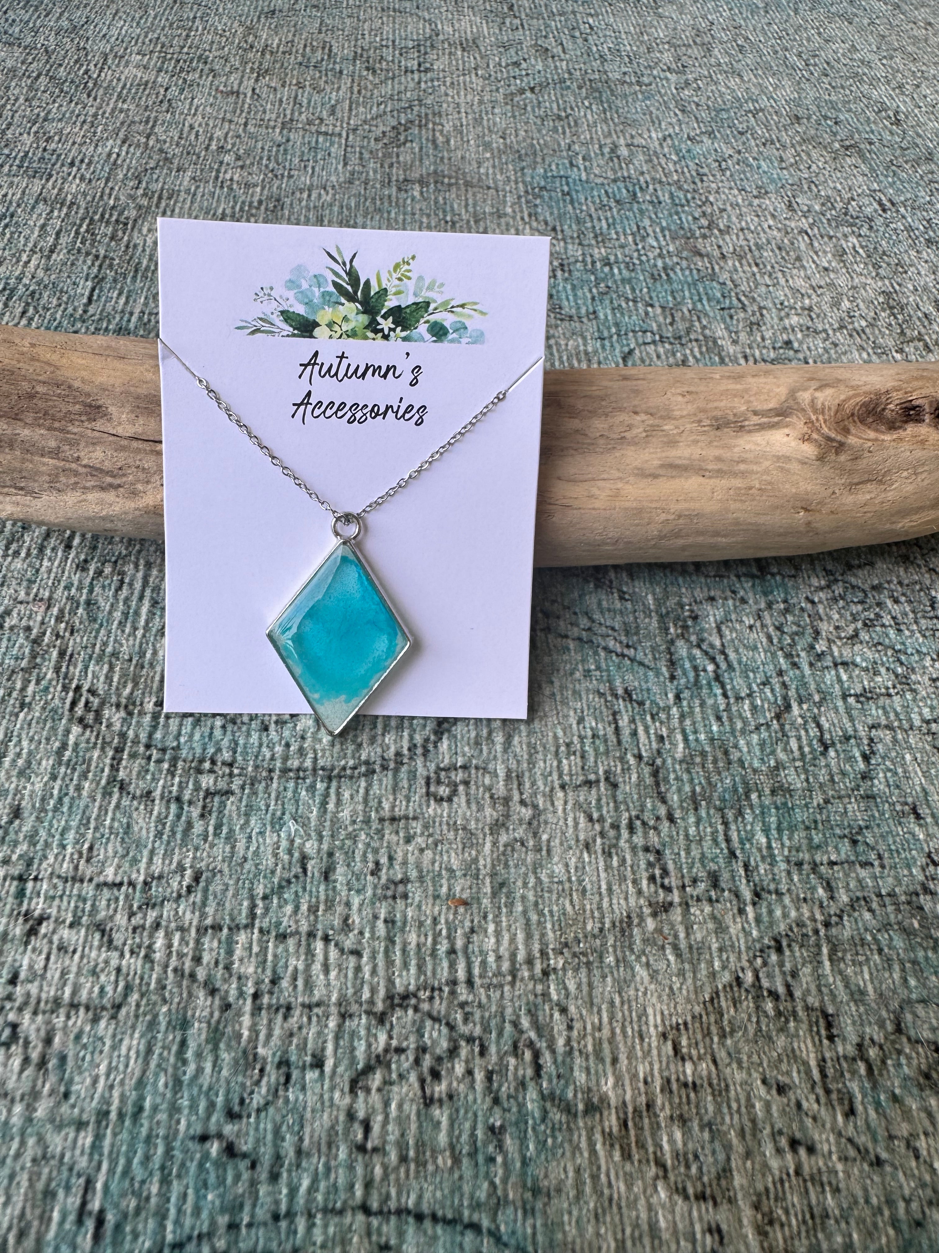 Bahama Breeze Silver Necklace