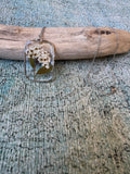 Wind Blown Silver Necklace