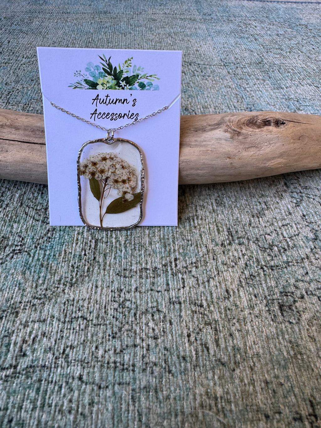 Wind Blown Silver Necklace