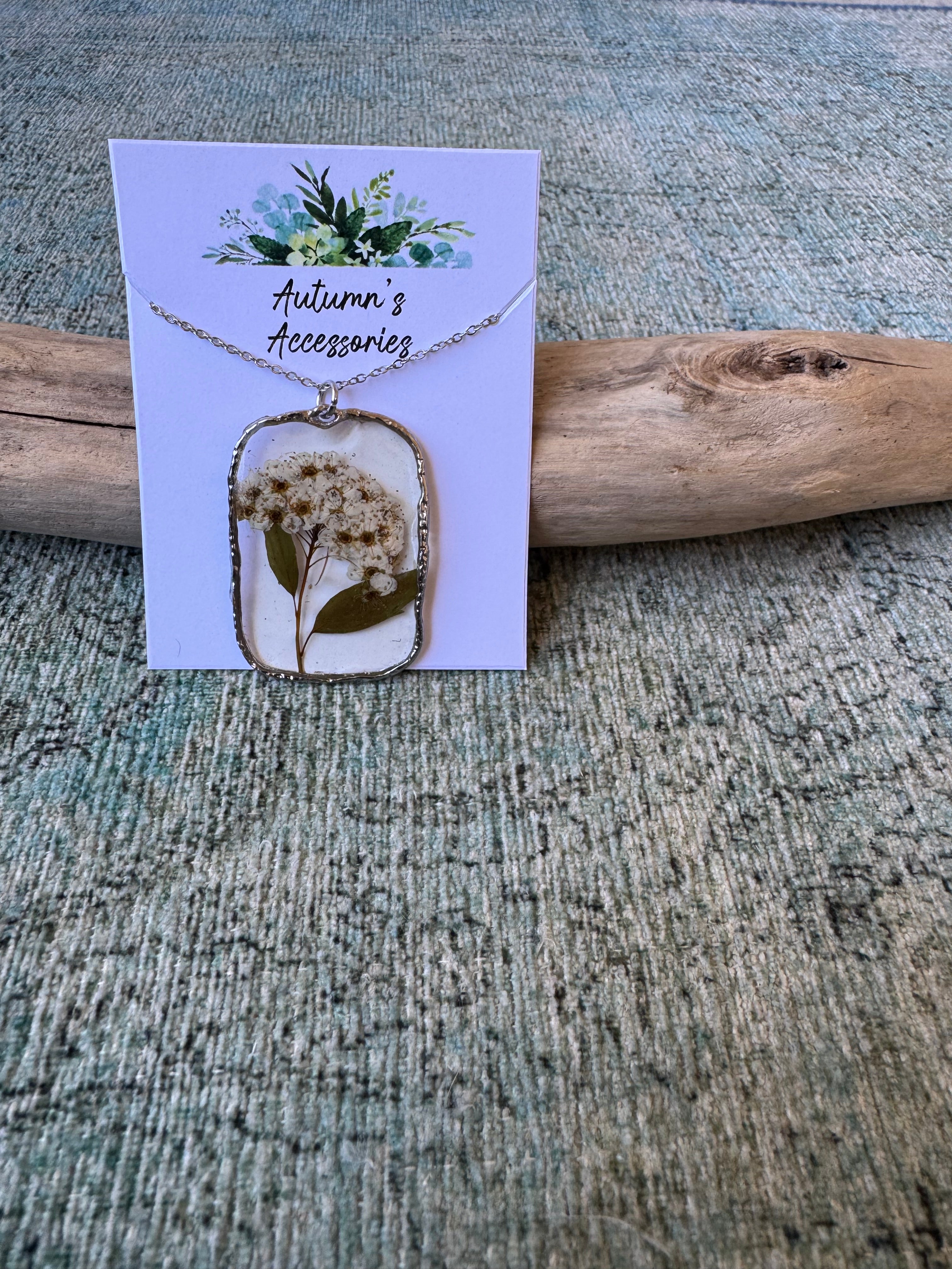 Wind Blown Silver Necklace