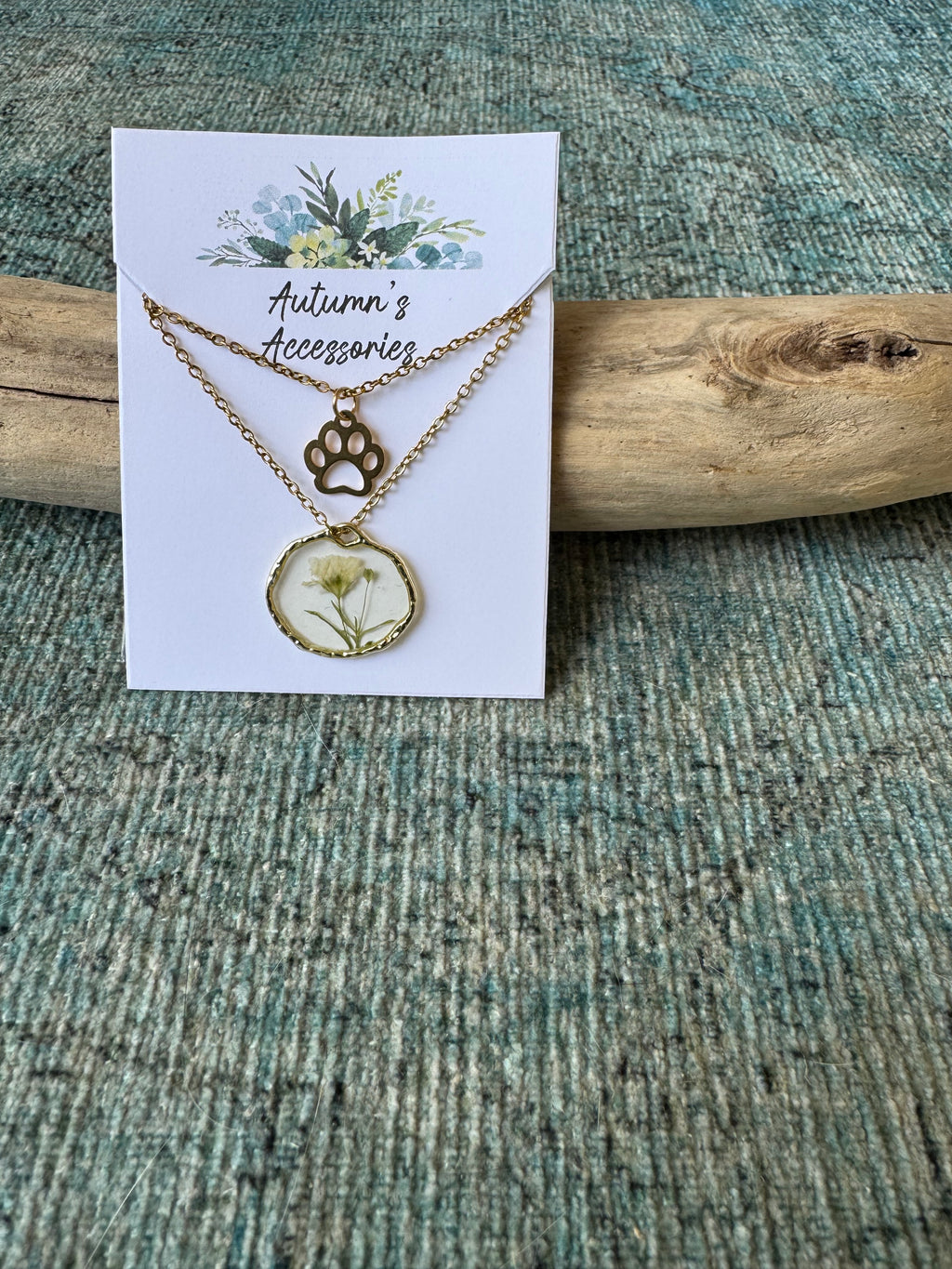 Goldendoodle Layering Gold Necklace Set
