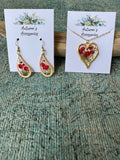 Rosewater Bloom Necklace/Earrings Set
