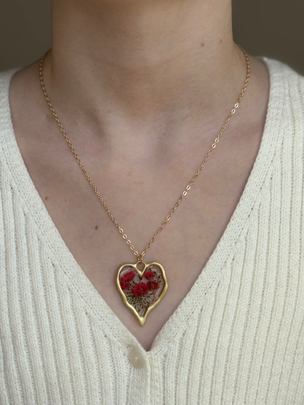 Rosewater Bloom Necklace/Earrings Set