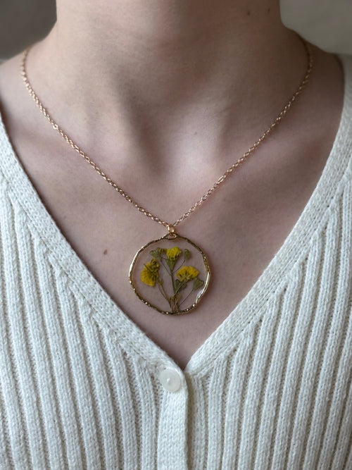 Bright & Breezy Gold Necklace