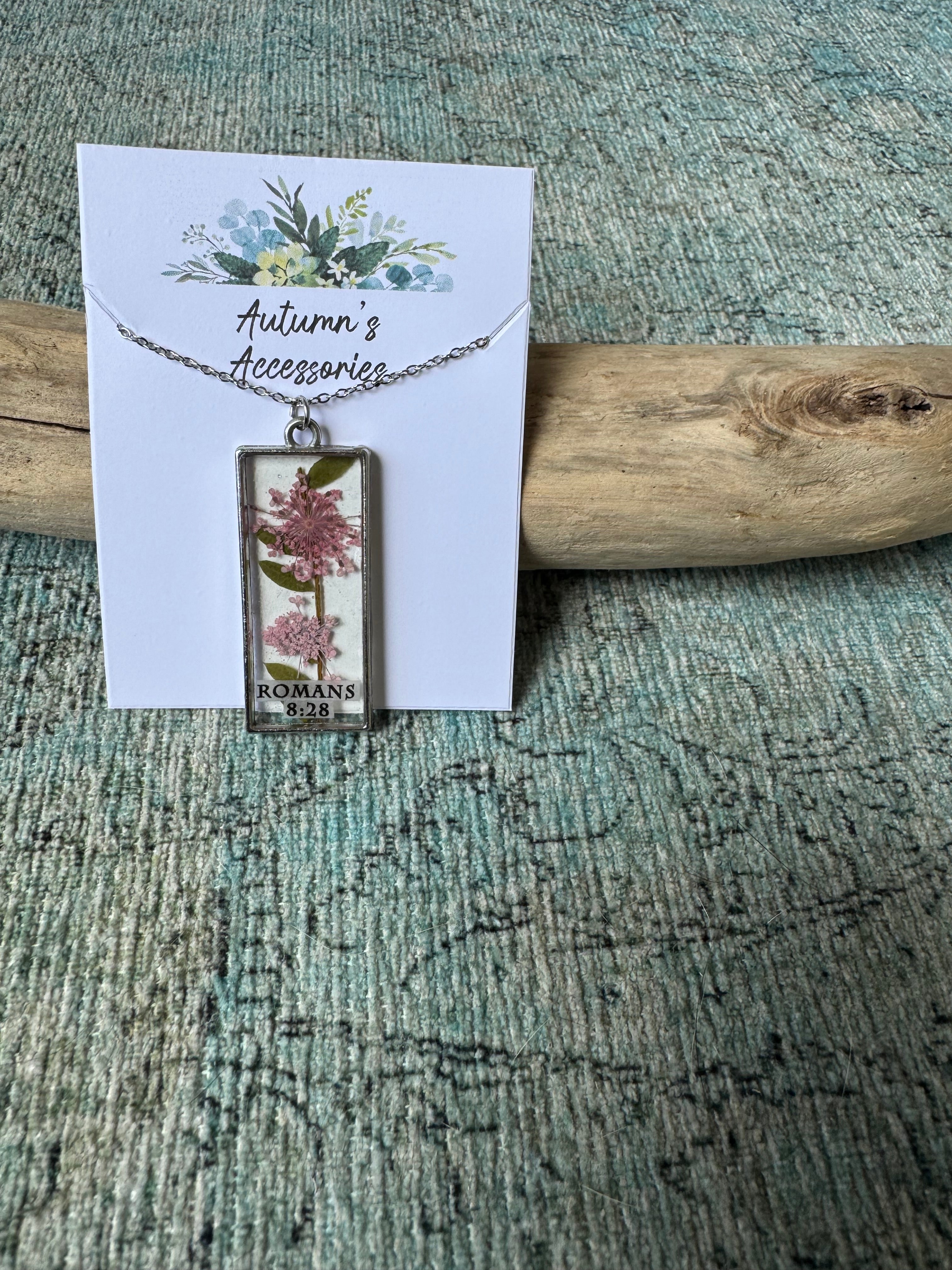 Spirit Lead Me Silver Necklace