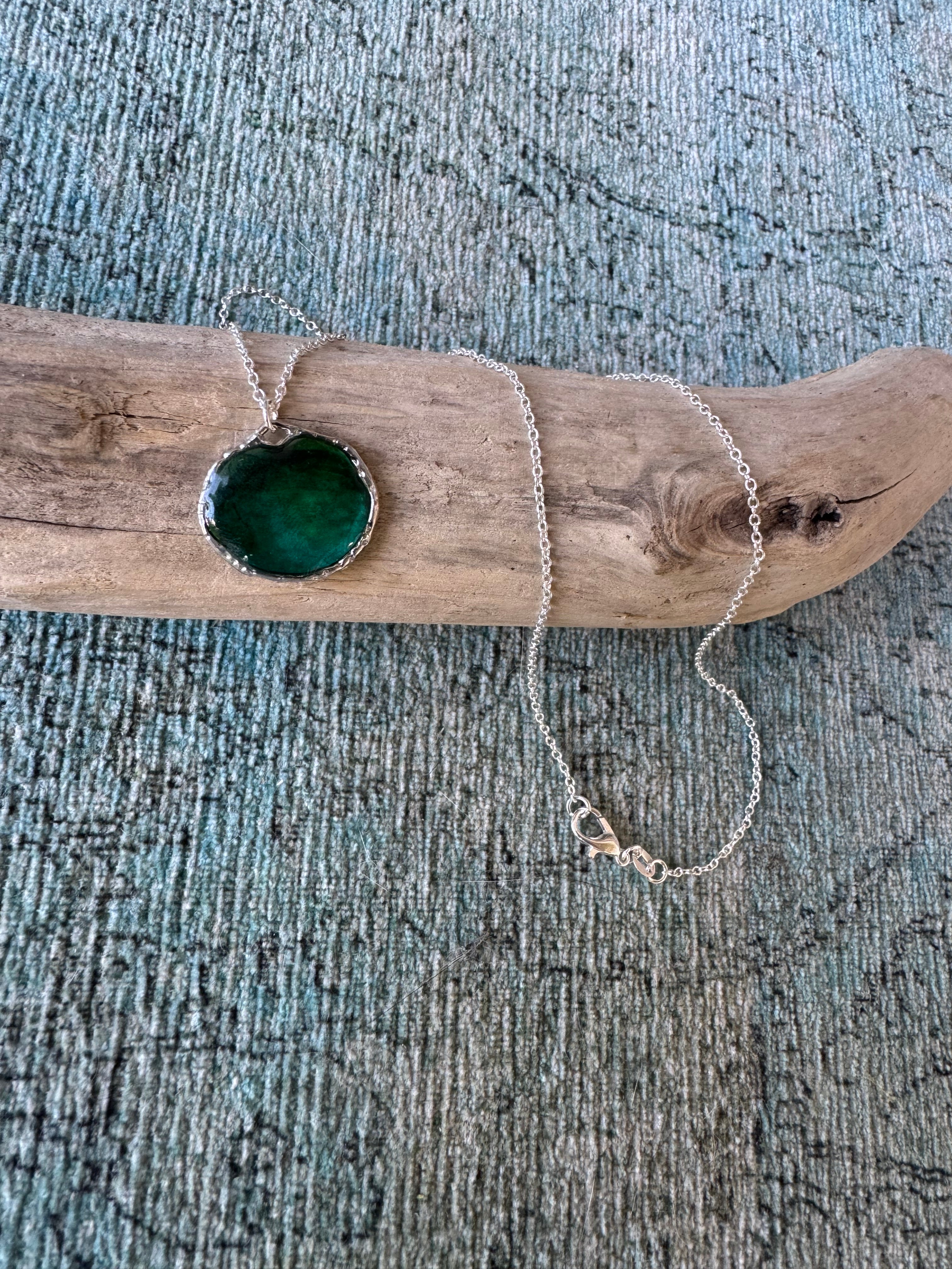 Sea Turtle Silver Necklace