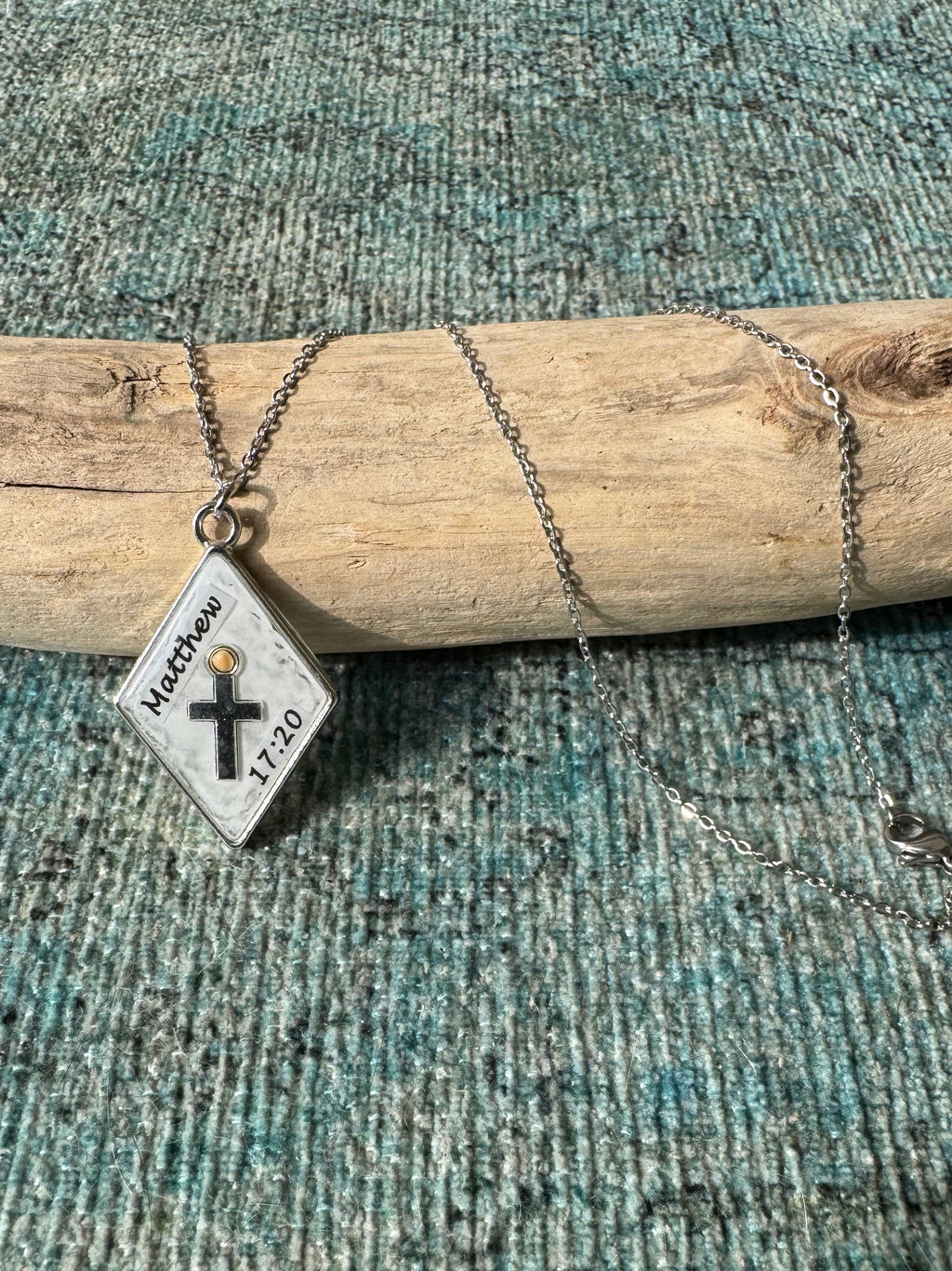 Moonlit Grace Silver Necklace