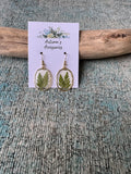 Lucky Fern Gold Earrings