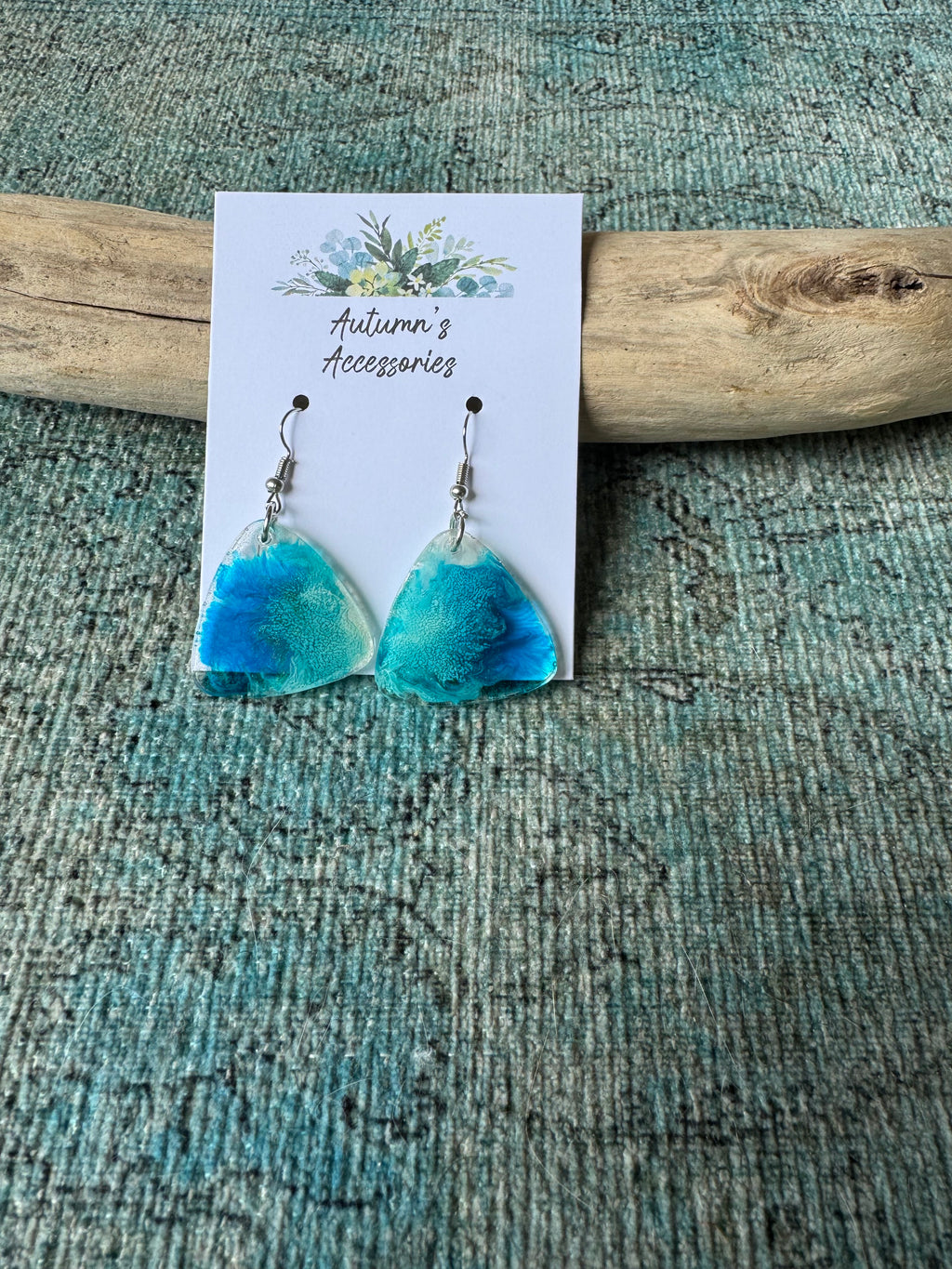 Ocean Breeze Silver Earrings