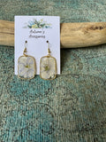 Serene Lilac Gold Earrings