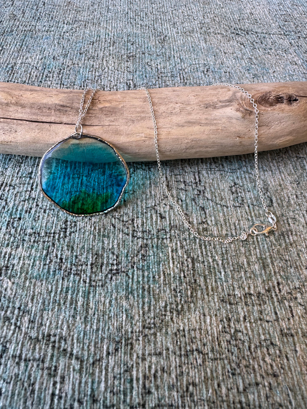 Our World Silver Necklace