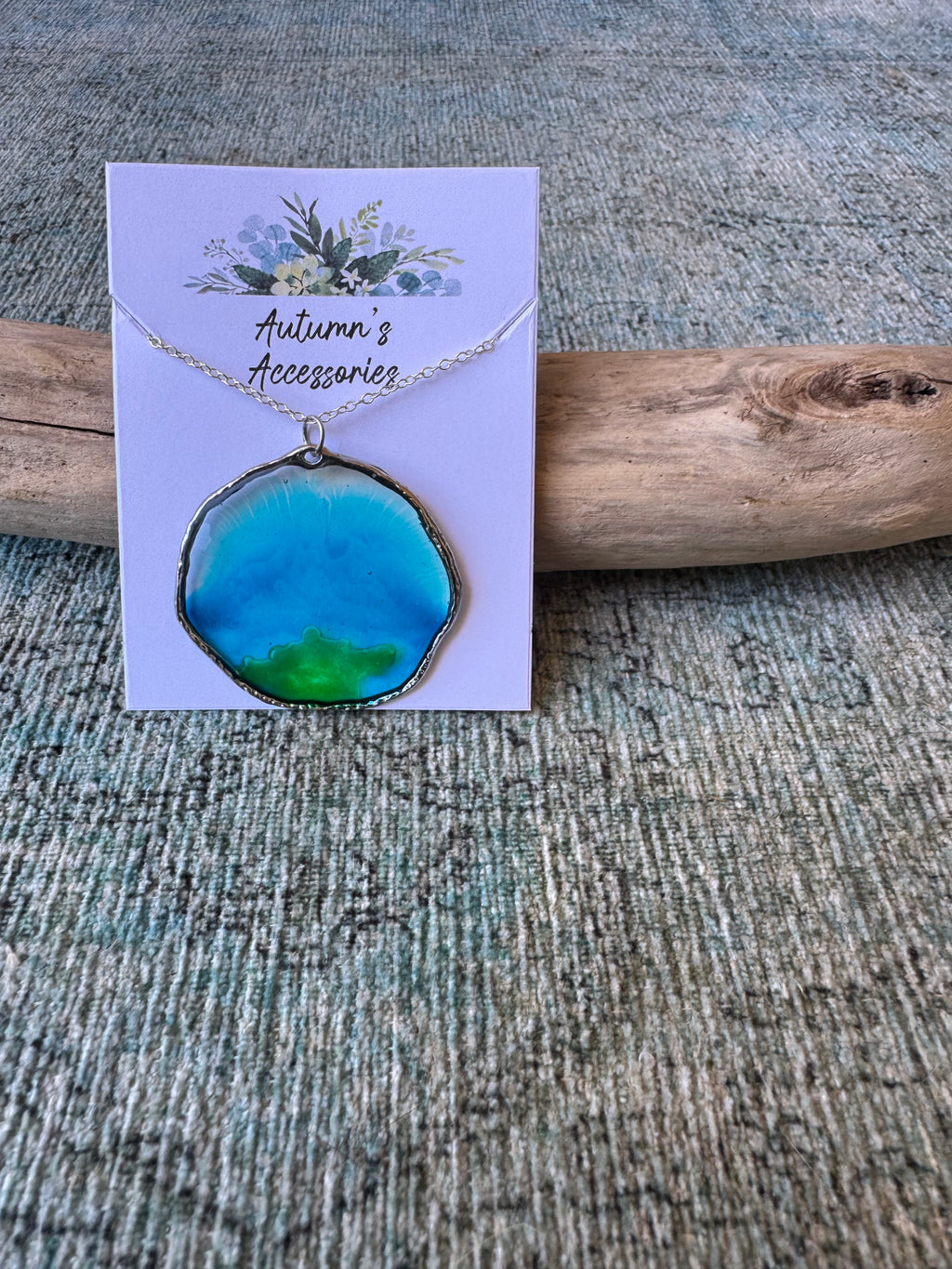 Our World Silver Necklace