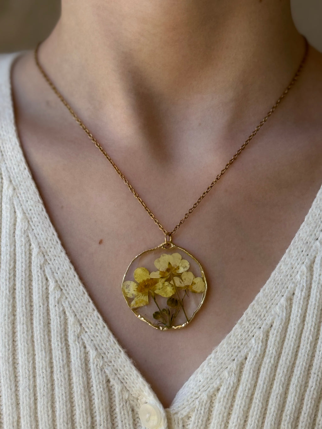 Mellow Yellow Gold Necklace