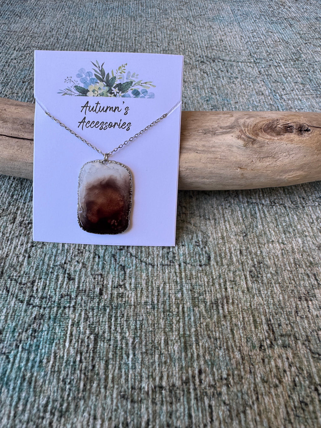 Macchiato Madness Silver Necklace