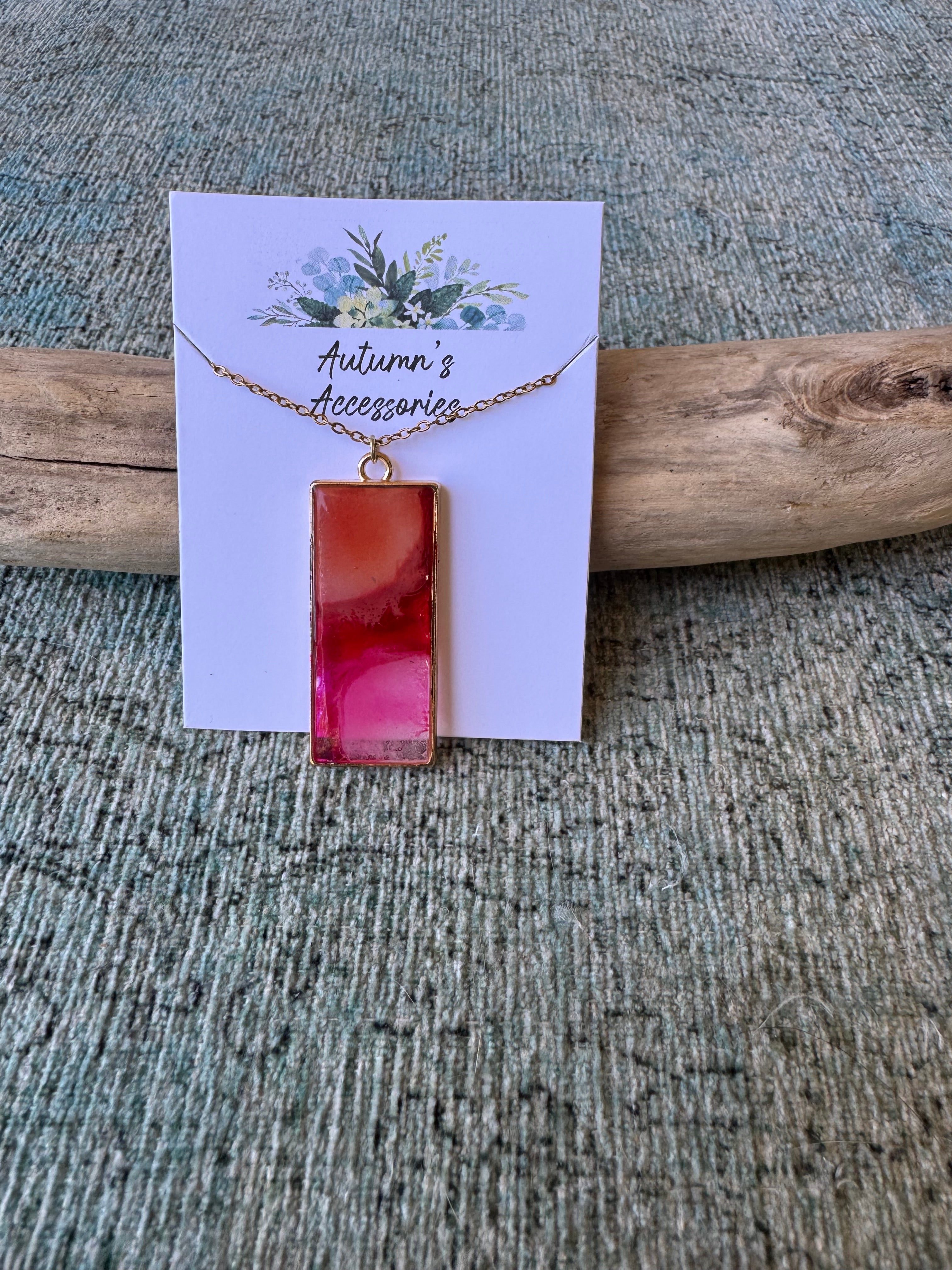 Summer Sorbet Gold Necklace