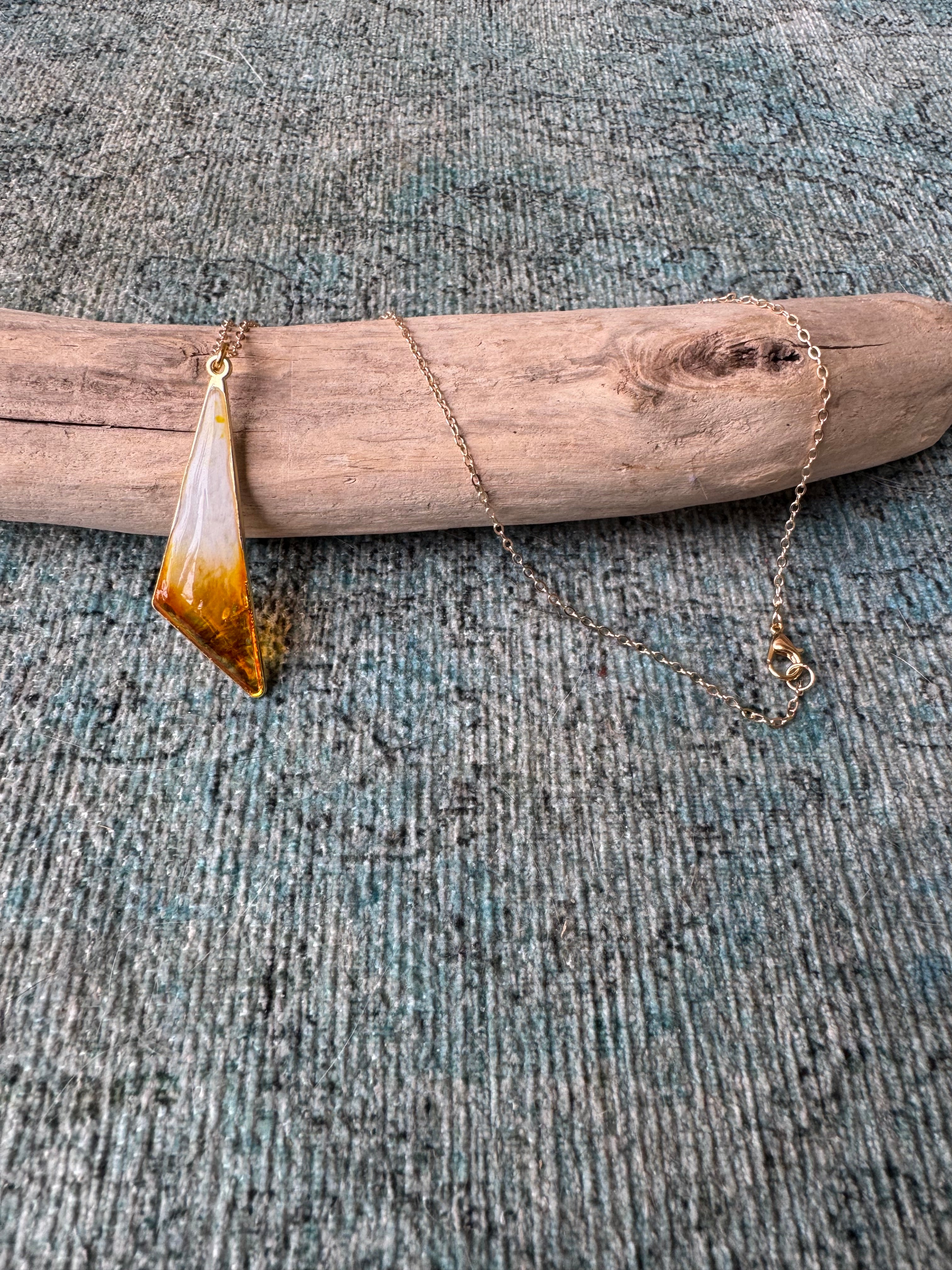 Sunlit Canyon Gold Necklace