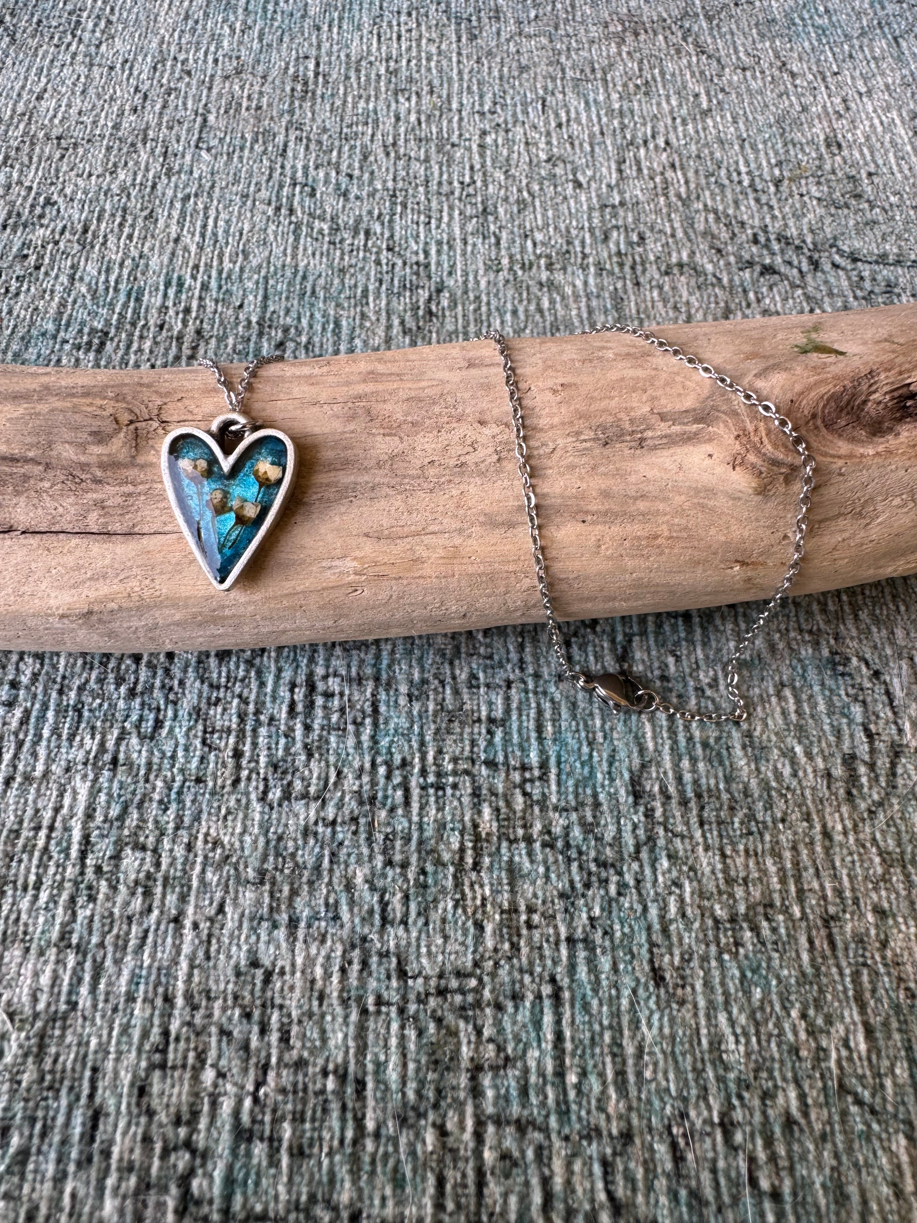 Nature’s Reverie Silver Necklace