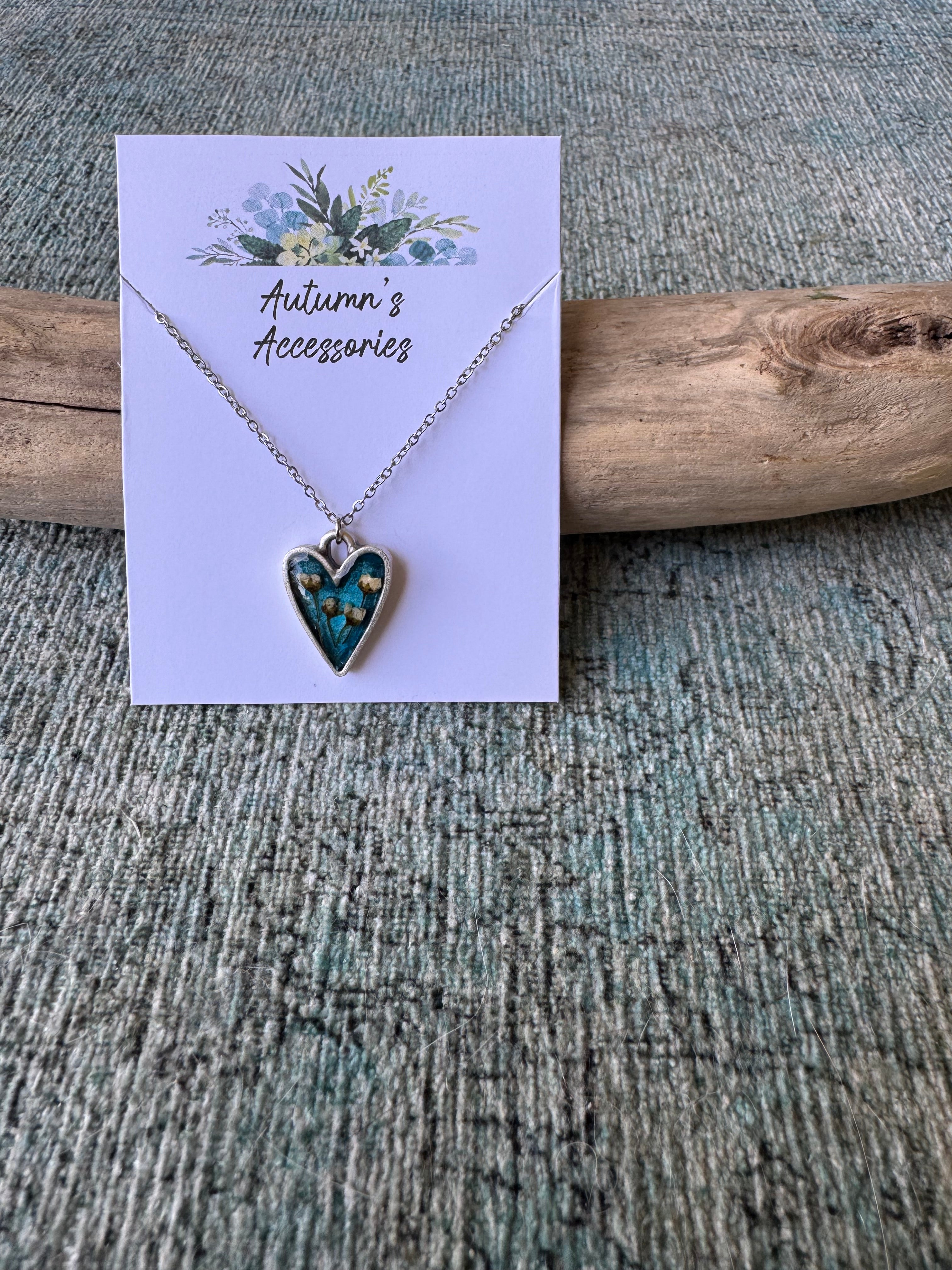 Nature’s Reverie Silver Necklace