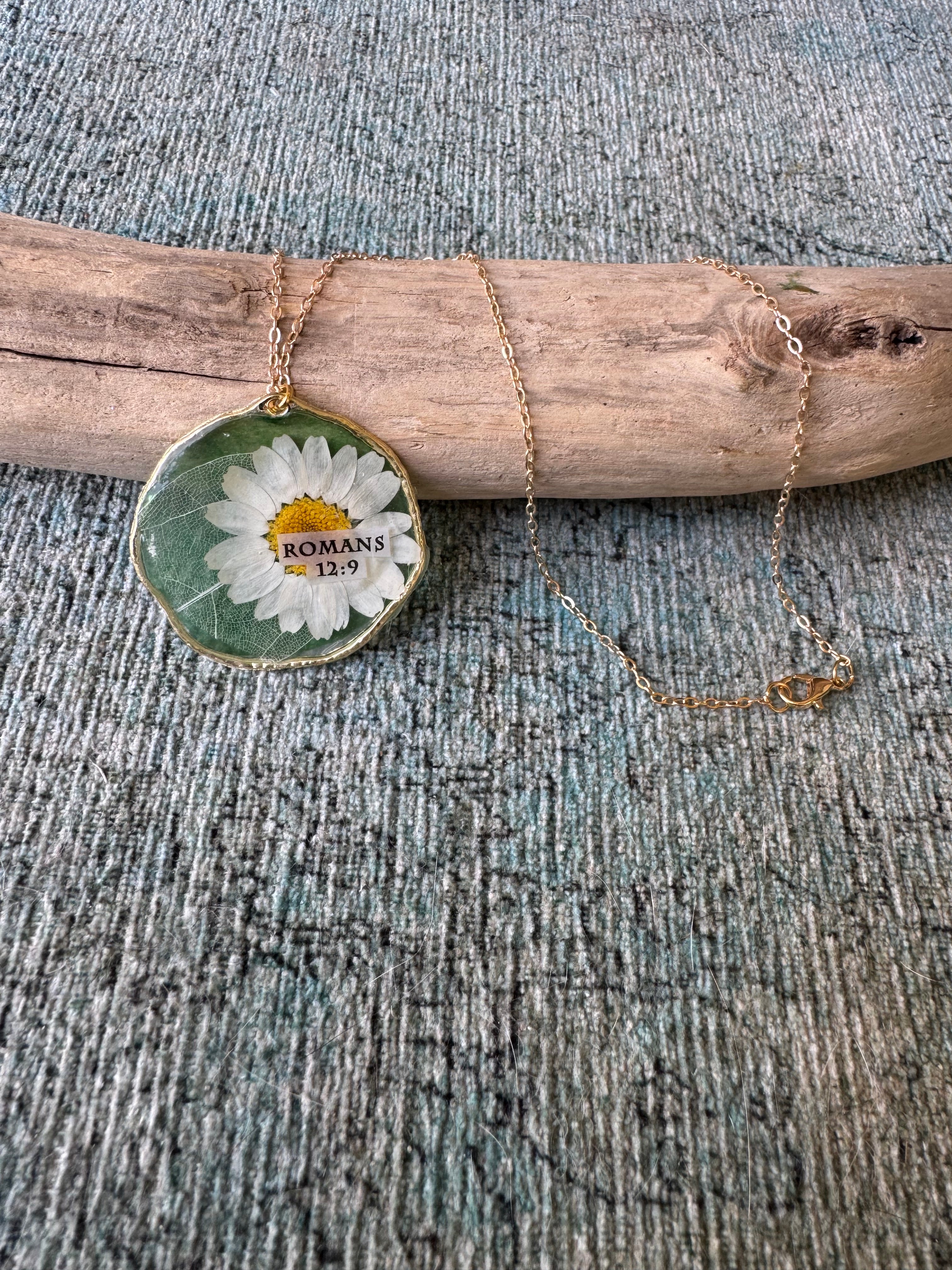 Meadow Faith Gold Necklace
