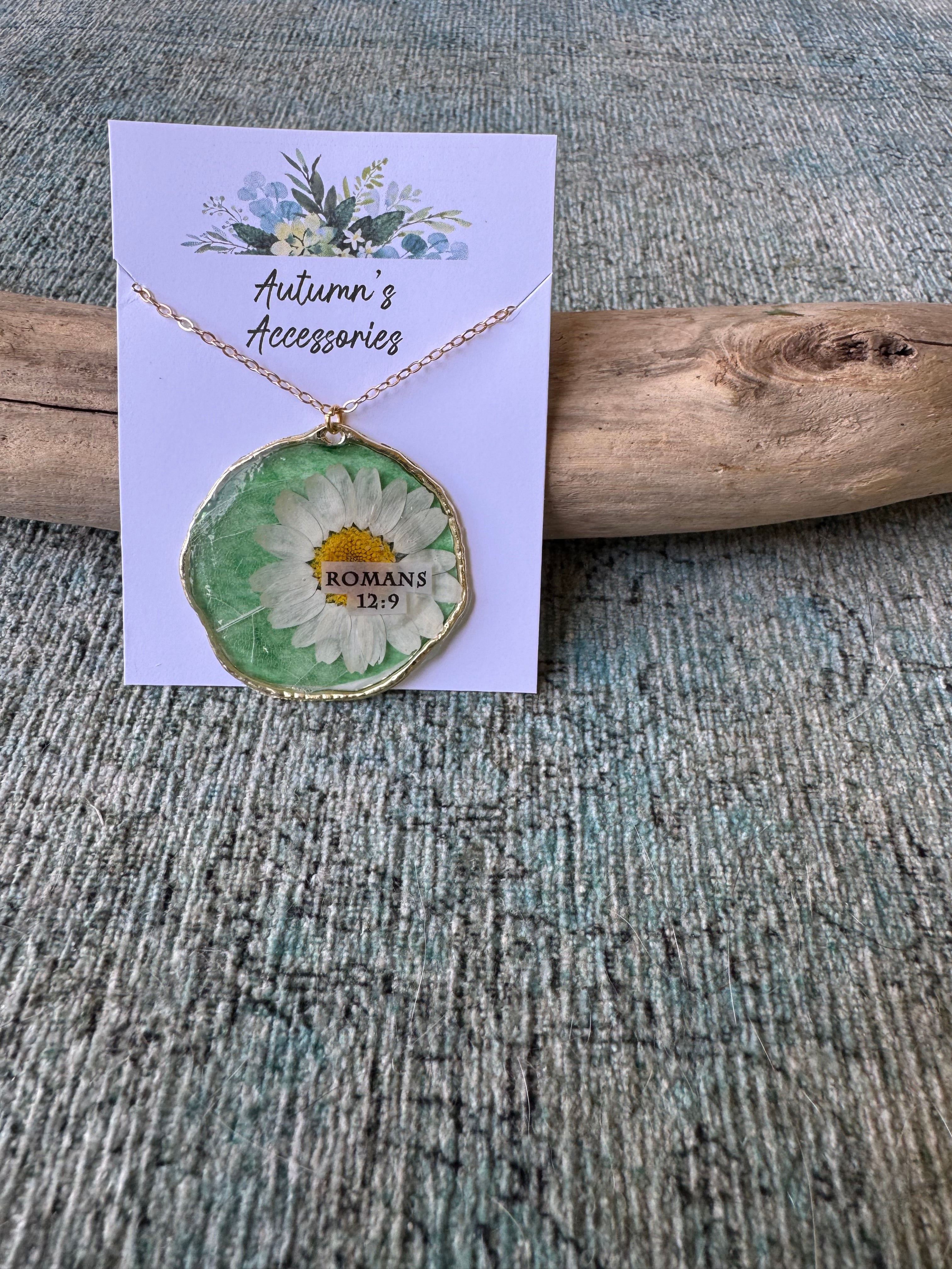 Meadow Faith Gold Necklace