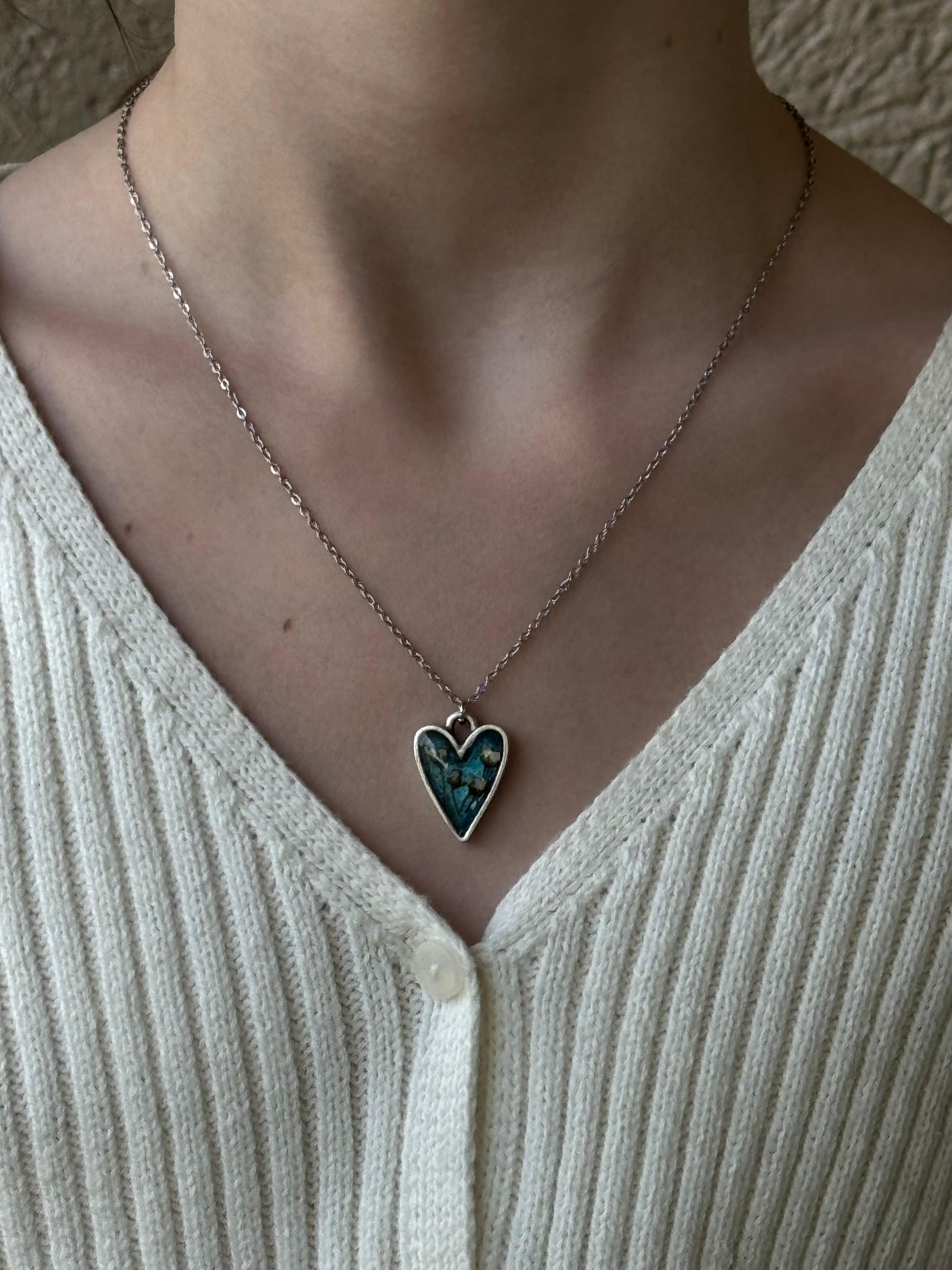 Nature’s Reverie Silver Necklace