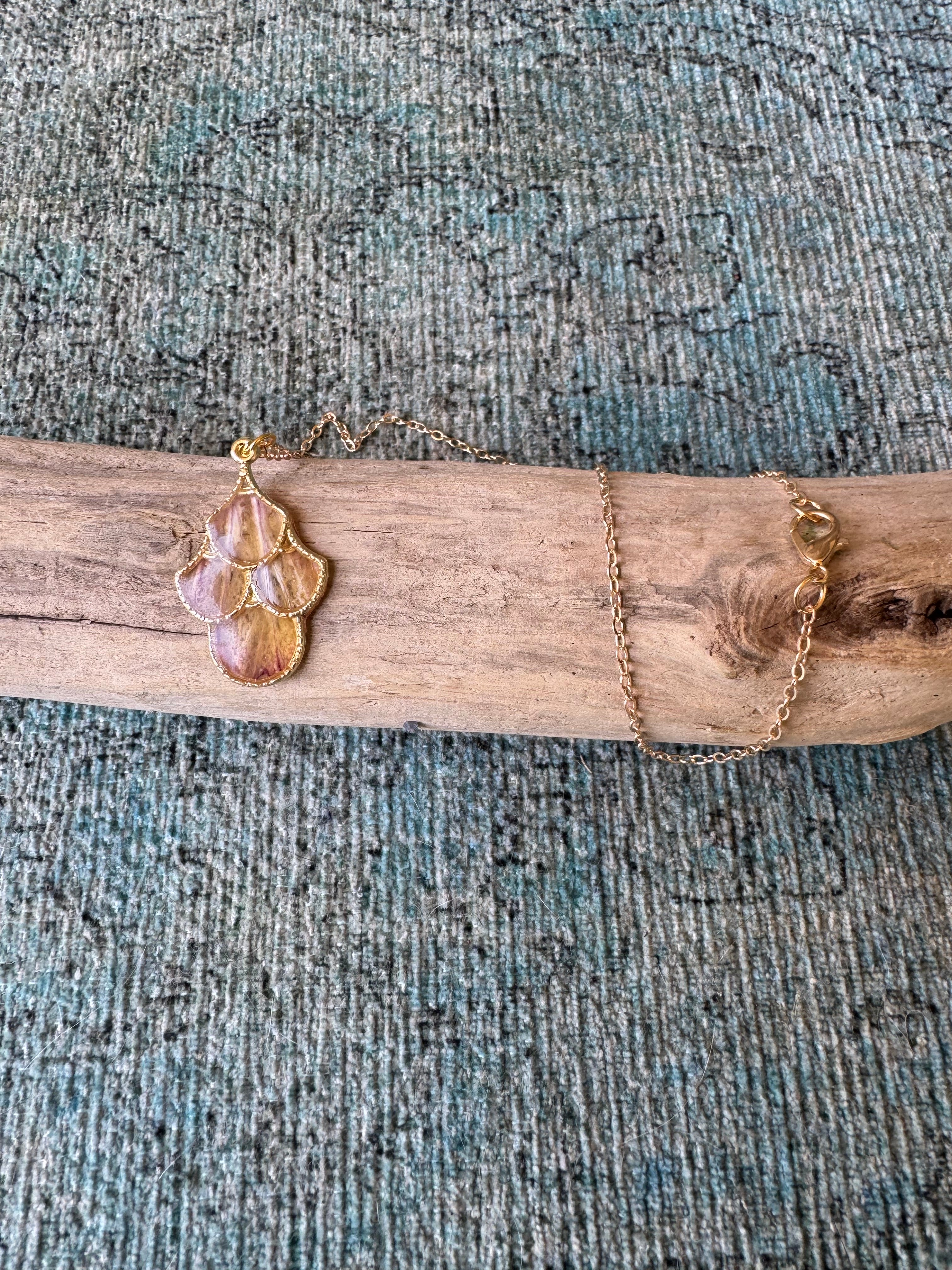 Autumn Glow Gold Necklace