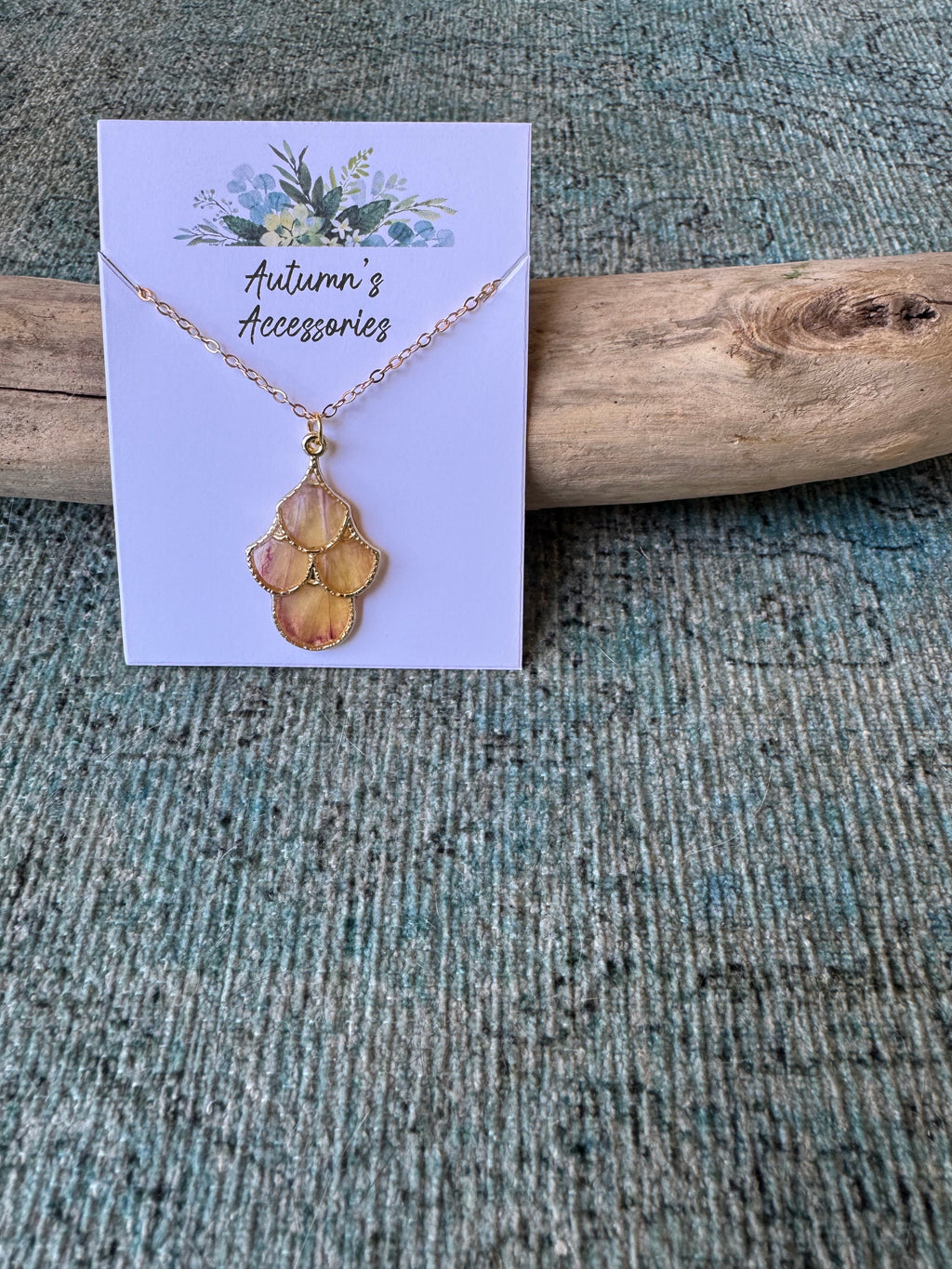 Autumn Glow Gold Necklace