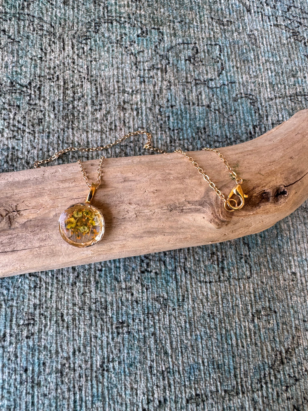 Graceful Garden Gold Necklace