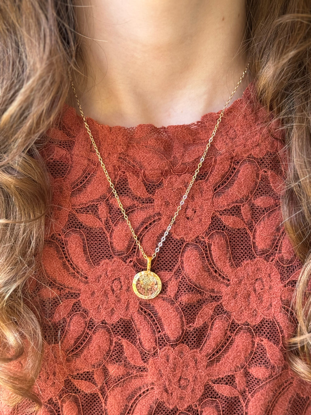 Enchanted Daydream Gold Necklace