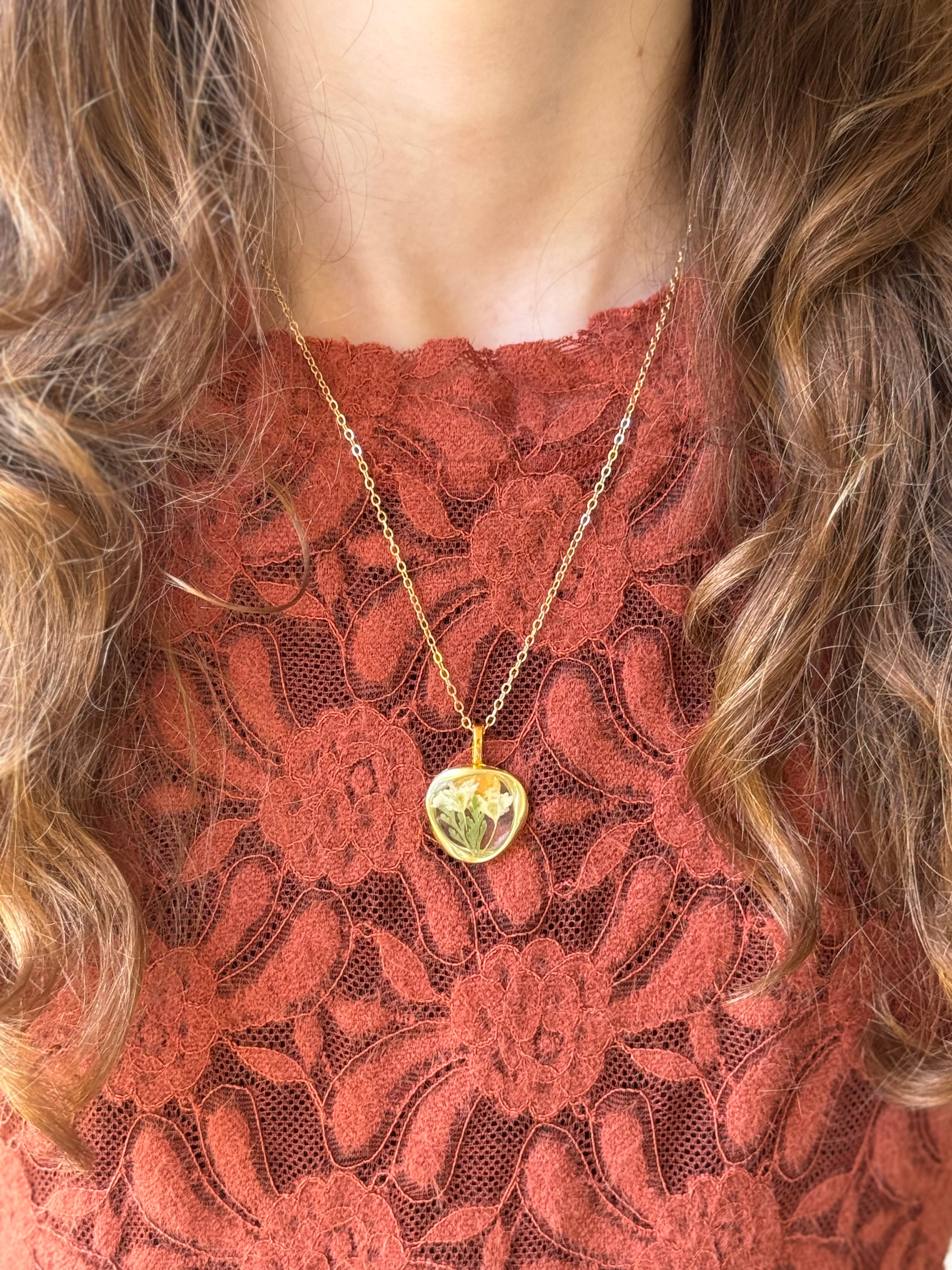Timeless Petals Gold Necklace