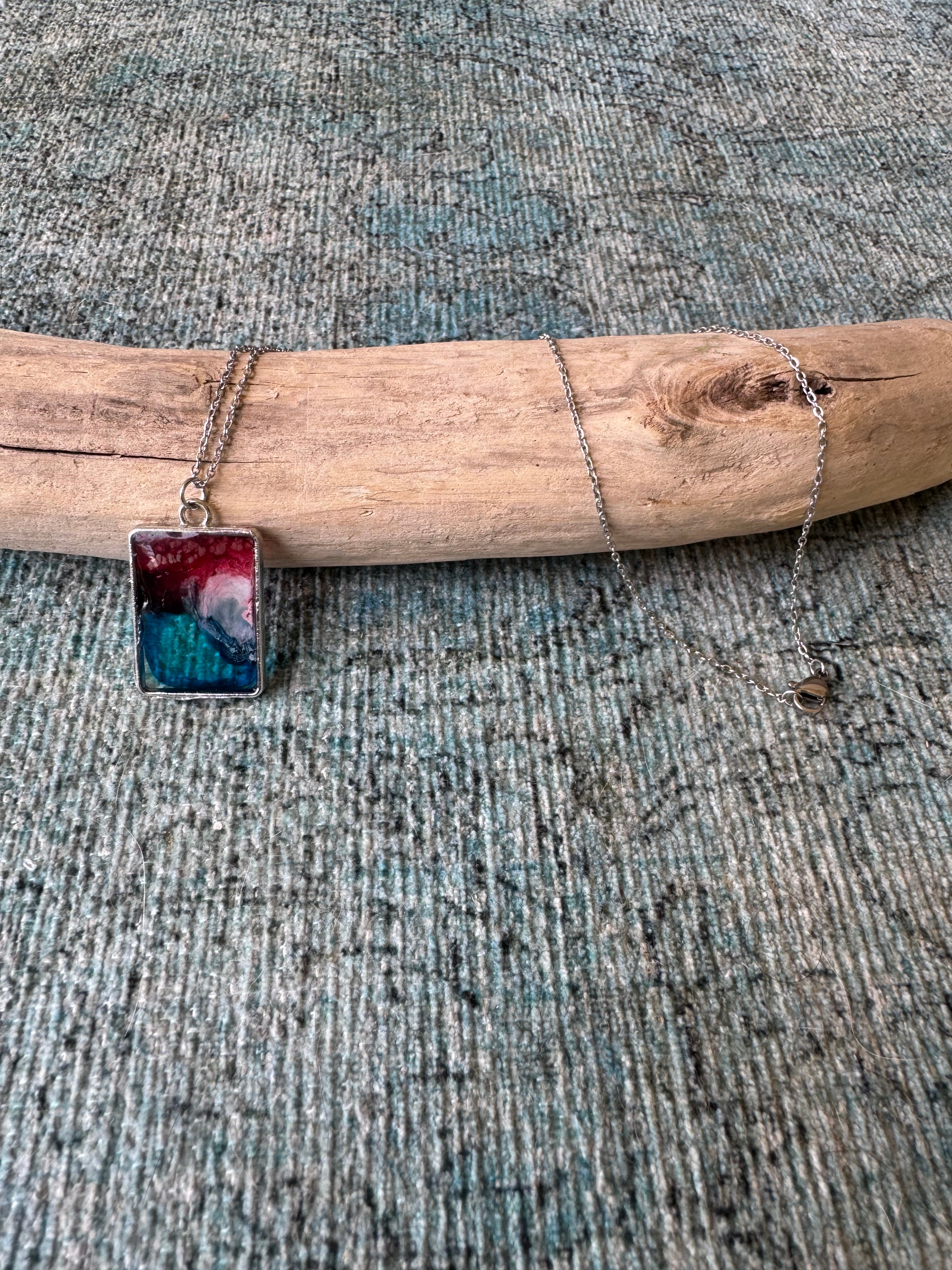 Patriot’s Tide Silver Necklace