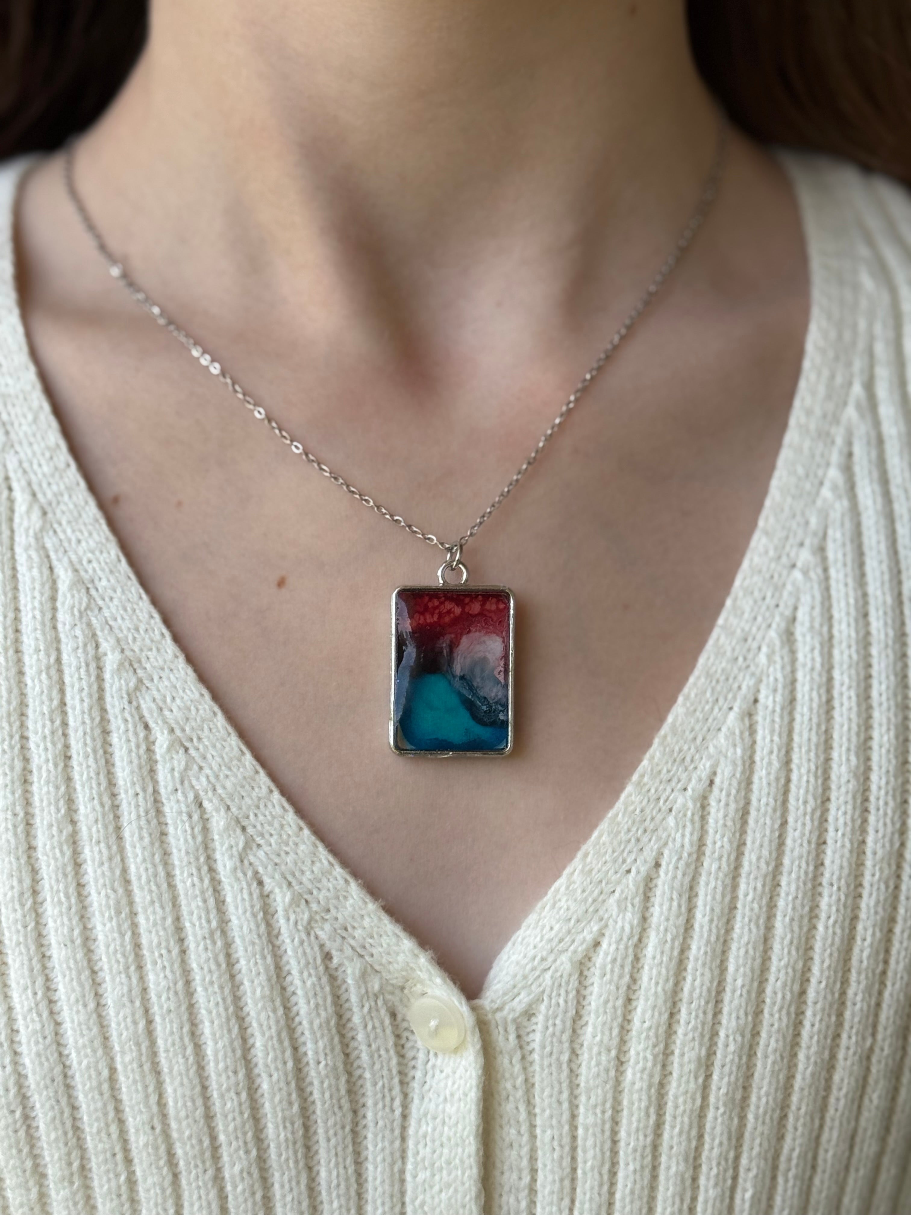 Patriot’s Tide Silver Necklace