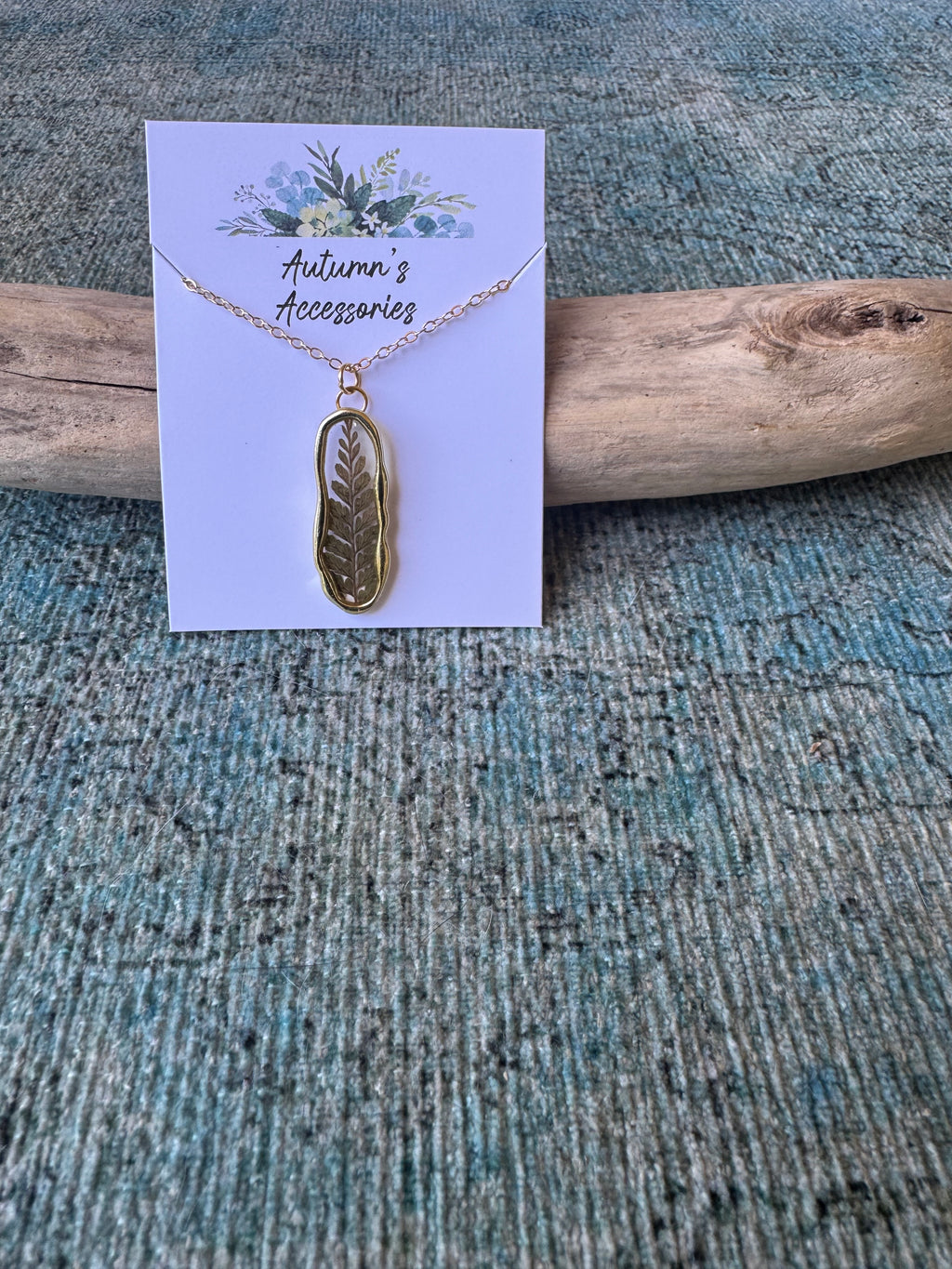 Verdant Glow Gold Necklace