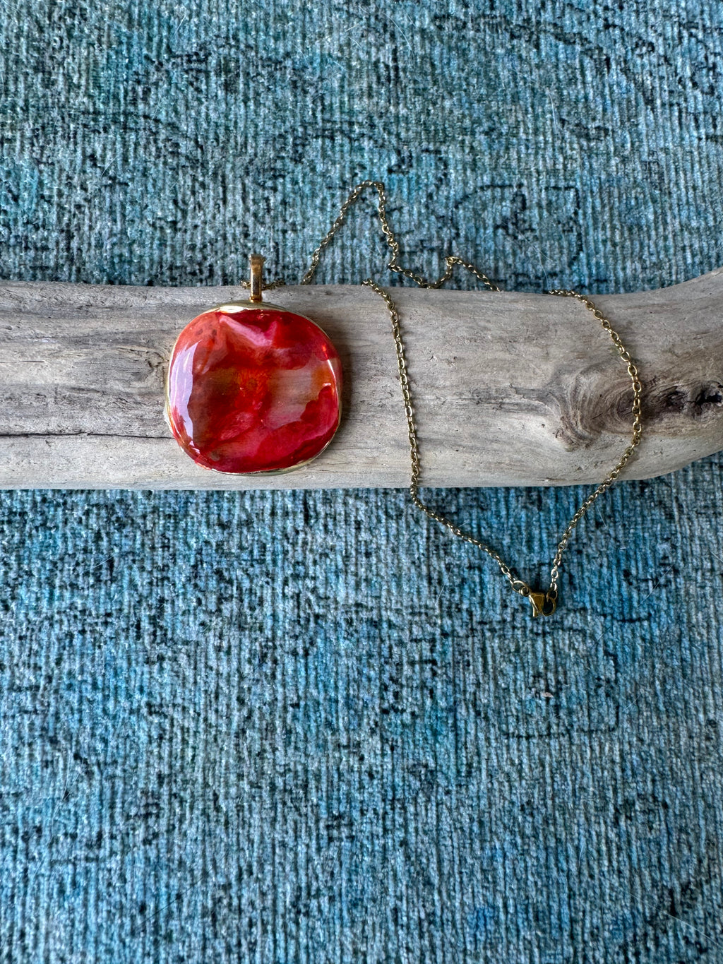 Mango Sunrise Gold Necklace