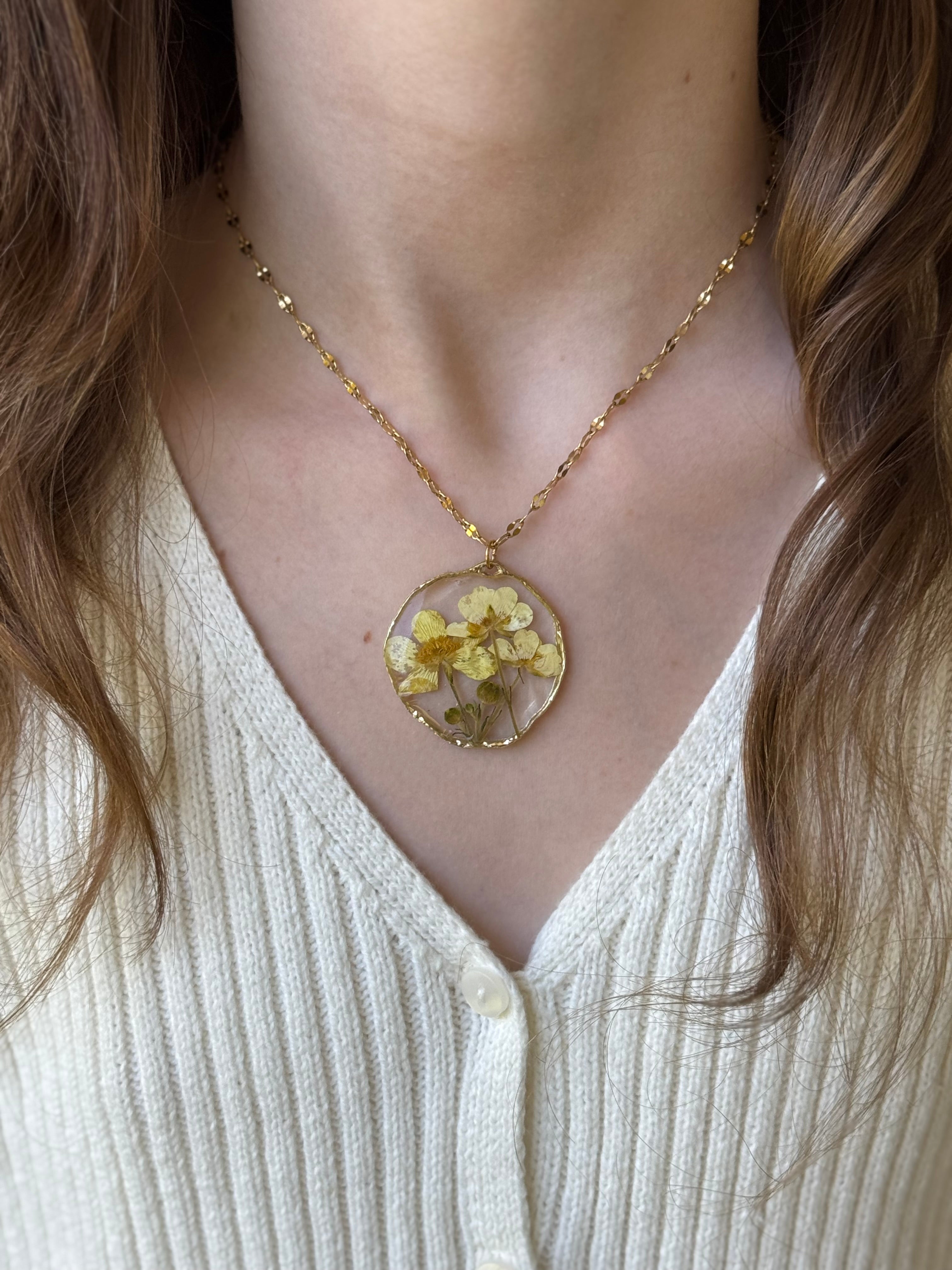 Mellow Yellow Gold Necklace
