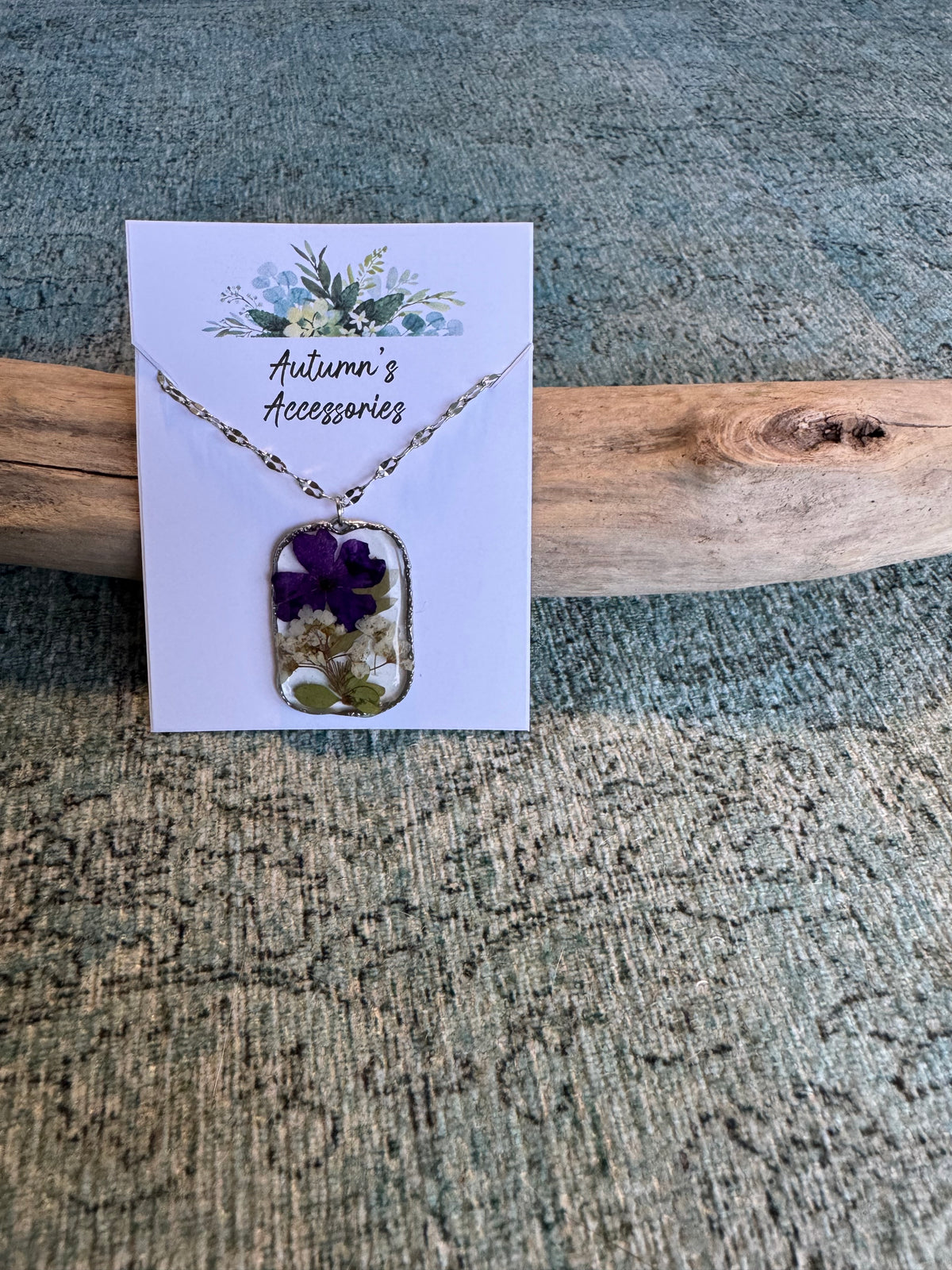 Secret Garden Silver Necklace