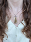 Fern Kissed Silver Necklace