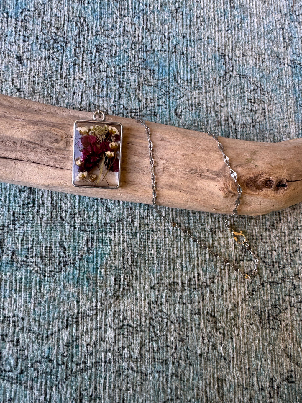 Fall Rhapsody Silver Necklace