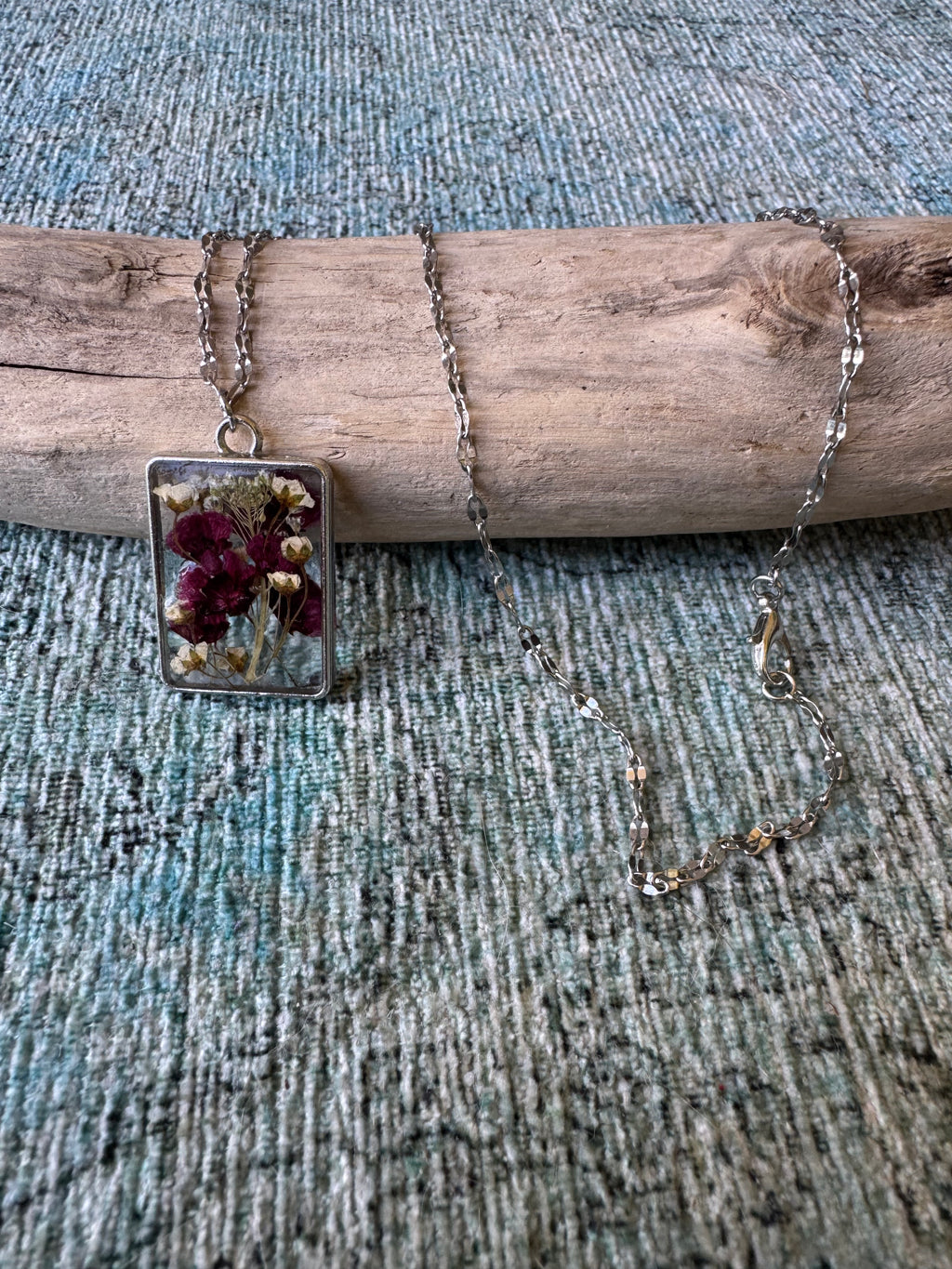 Fall Rhapsody Silver Necklace