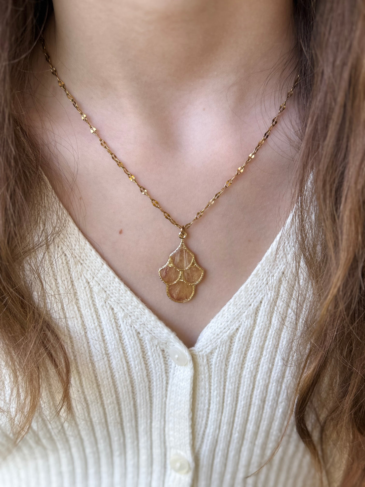 Autumn Glow Gold Necklace