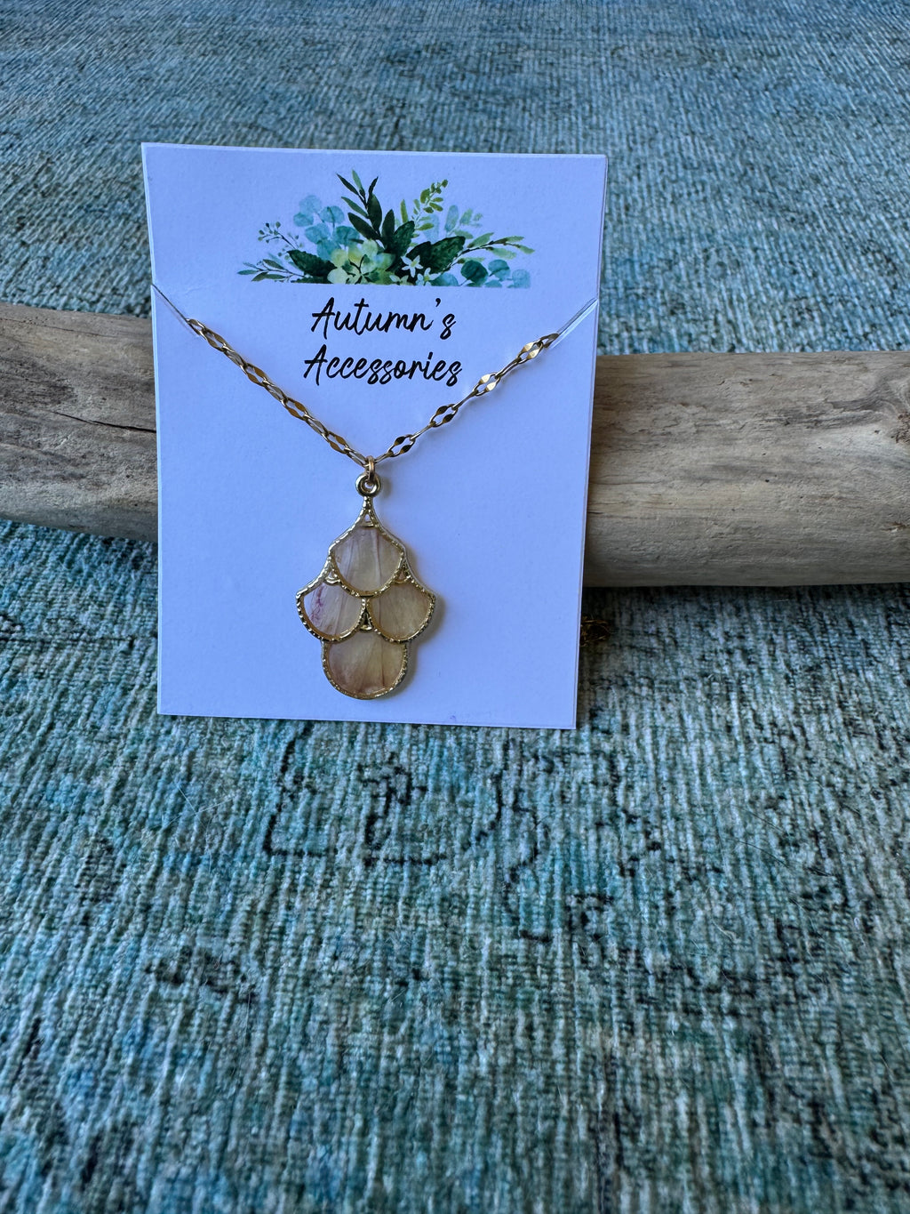 Autumn Glow Gold Necklace