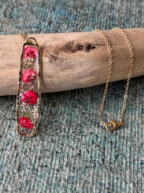 Cherry Blossom Gold Necklace