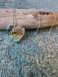 Spring Bee Silver Necklace