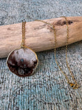 Mocha Frap Gold Necklace