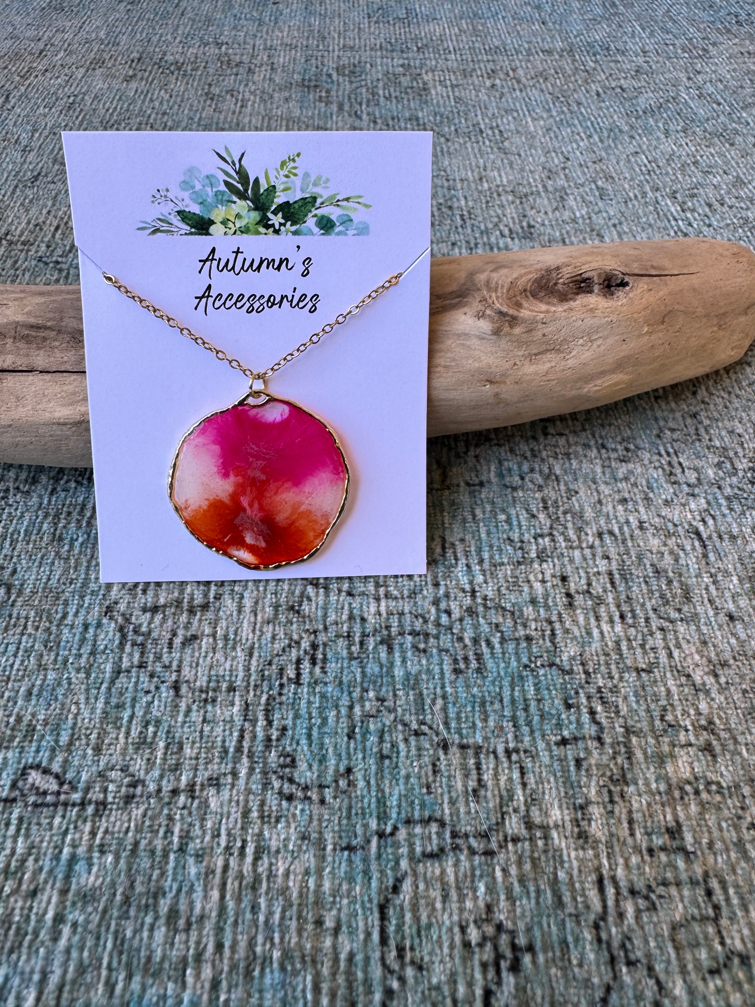 Sherbet Bliss Gold Necklace