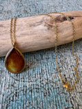 Saturn Spark Gold Necklace