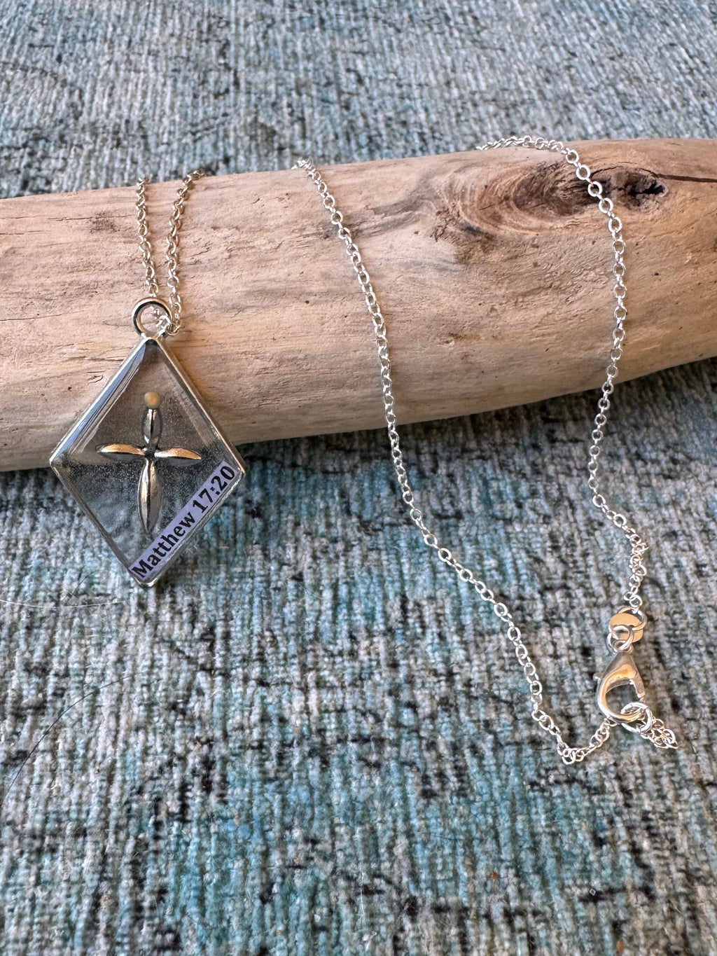His Purpose Silver Necklace