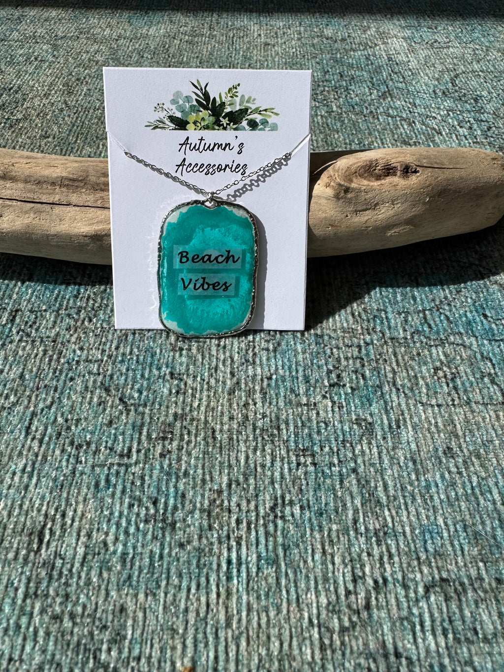 Beach Vibes Silver Necklace